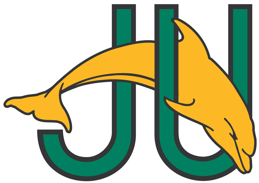 Jacksonville Dolphins 1995 Primary Logo iron on paper